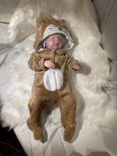 🎀 Bambola Reborn Neonato Realistica – Artigianato Italiano Dipinto a Mano