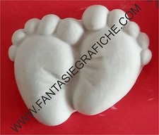 30 Gessetti PIEDINI Profumati per Nascita - Battesimo Bomboniera Segnaposto