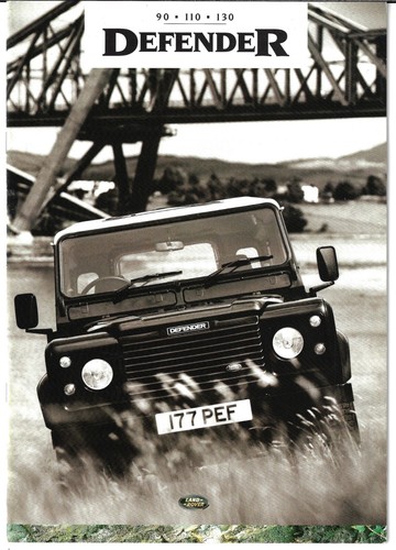Land rover defender 1995 - land, 1995-1996