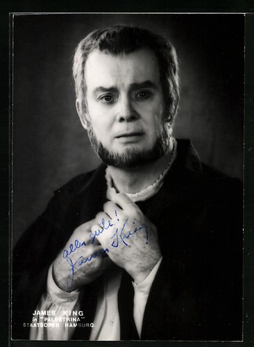 Cartolina cantante lirico