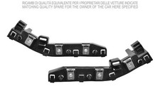 CITROEN C3 2016/2024 - KIT DX+SX. STAFFE LATERALI PARAURTI ANTERIORE