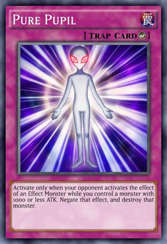 Carta holo pure pupil - pure, effetto