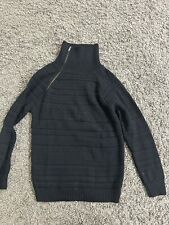Maglione Zara Taglia M Nero 