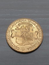 200 lire coin centenary