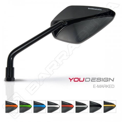 Barracuda moto coppia specchi - moto,