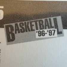 Mancolista Figurine Panini NBA Basketball 96 97 Vasto assortimento 1,00