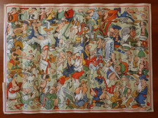 JACOVITTI  1961 PER FARMACO OTRIVIN RARO MANIFESTO PUBBLICITARIO  CM 45X62