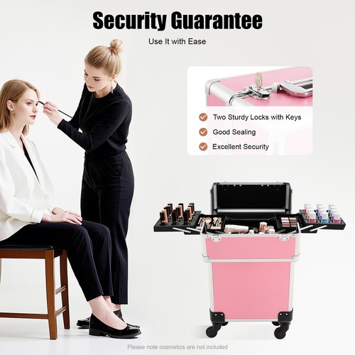 Cosmetic case trolley with - cosmetic,