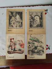 4 QUADERNI quadernetti ANNI 50