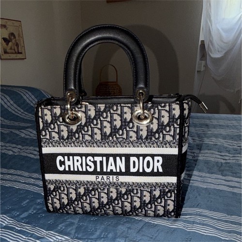 Dior borsa mano tela - dior, in