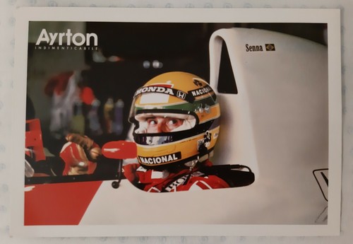 Cartolina collezione ayrton - cartolina,