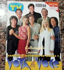 TV SORRISI E CANZONI N.38 1997-Vota la Voce-Red Ronnie-Claudia Trieste-Pooh-U2