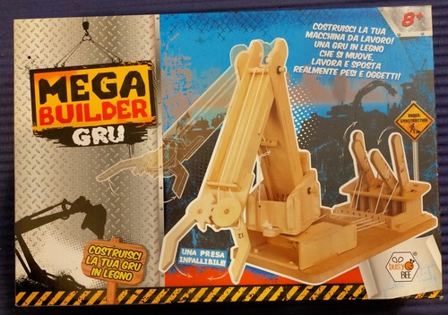 Mega builder gru - builder, giocattolo