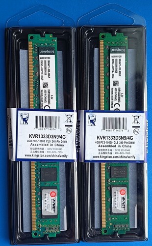 Kingston 8gb pc3 10600 - kingston,
