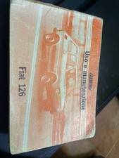 FIAT 126 LIBRETTO USO E