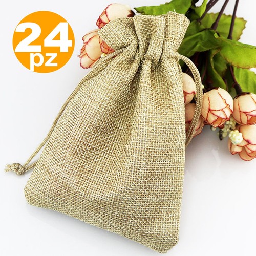Sacchetti juta beige - sacchetti,