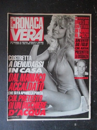 Cronaca vera 780 1987 rivista - 780,