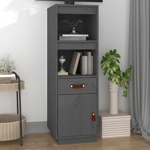 Vidaxl credenza grigia - credenza,