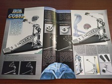 TAMA IRON COBRA RARA VINTAGE BROCHURE CATALOGO 1993 - DA COLLEZIONE