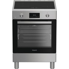 Cucina a Induzione 4 Zone Forno Ventilato 60x60 H6I8LMSAX HOTPOINT ARISTON