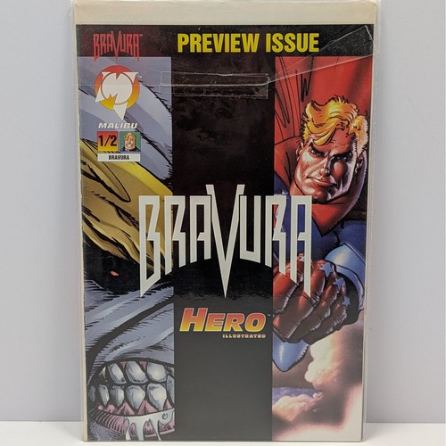 Malibu comics bravura hero - malibu,