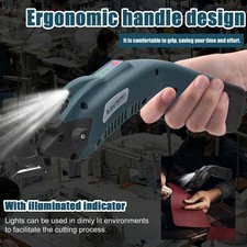 Tagliapanno Elettrico 4.2V Motore Alta Velocità Taglio Tessuto Portatile ALRH