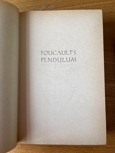 Foucault pendulum umberto - foucault's,