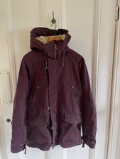 Scotch and Soda - Cappotto parka bordeaux - Taglia M da uomo