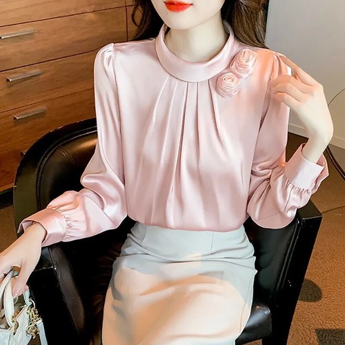 Camicia ufficio donna raso