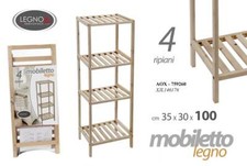 Scaffale mobiletto legno - mobiletto,