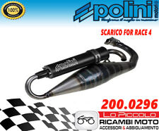 NUOVA MARMITTA POLINI FOR RACE 4 200.0296 PIAGGIO LIBERTY NRG ZIP SP RUNNER 50