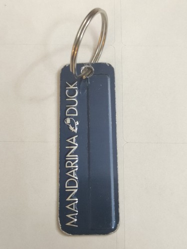 Mandarin duck pendant label - duck,