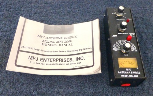 Mfj antenna bridge - antenna, mfj-204b