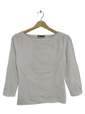 ZARA Camicia maglia Donna Camicia Taglia IT 42 crema stile casual