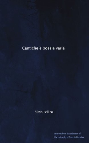 Cantiche poesie varie - poesie,