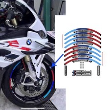 strisce adesive per bmw s1000 r m s1000r moto riflettente decalcomanie ruota cerchio