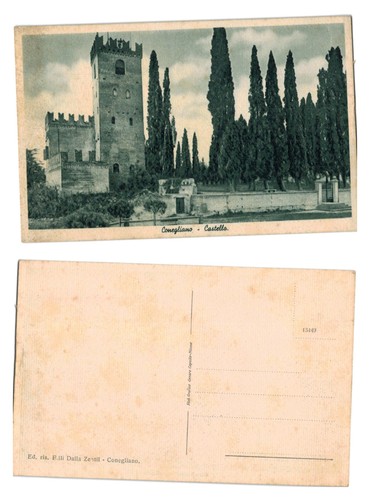 Vintage postcard conegliano - -,
