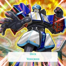 Yu Gi Oh Yugioh! Deck Mazzo Vehicroid Roid Base Mobile Megaroid Barbaroid