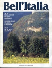 Bell'Italia N. 4/1986-STILO-FOLIGNO-STENICO- Sant'Ambrogio di Torino-CAPRERA