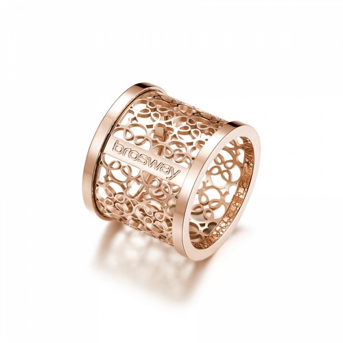 Anello acciaio traforato - anello, da