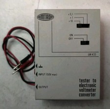 Amtron UK 433 convertitore tester a voltmetro elettronico