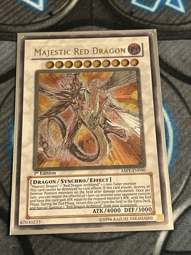 Yugioh maestoso drago rosso - yugioh,