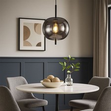 Lampada Da Pranzo Sospesa Nera