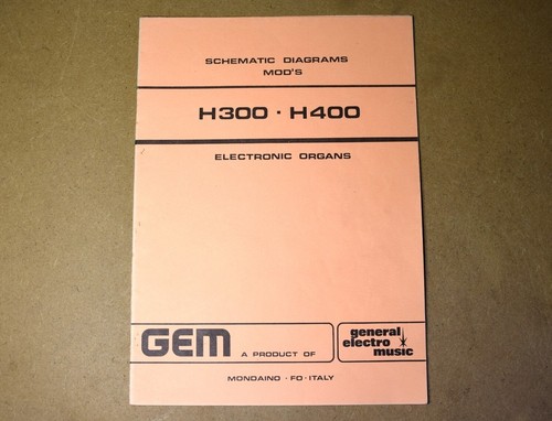 Gem h300 h400 original service - gem,