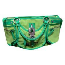 Borsa George Gina & Lucy verde acido con tracolla