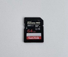 Sandisk 64 GB Extreme PRO 300 MB/s SD SDXC UHS-II