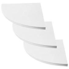 3Pcs Wall Mount Corner Shelves