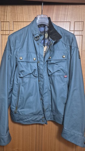 Belstaff leather jacket - belstaff,