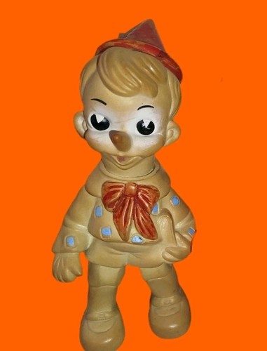 Rare pupazzo gomma pinocchio - pupazzo,