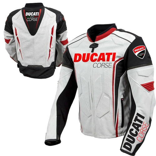 Ducati corse giacca pelle - ducati,